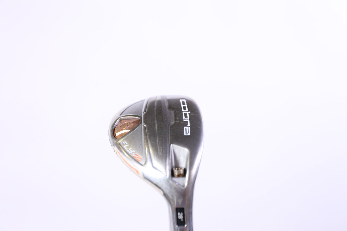 Used Cobra Fly-Z Silver Flower Pearl 5H Hybrid - Right-Handed - 28 Degrees - Ladies Flex