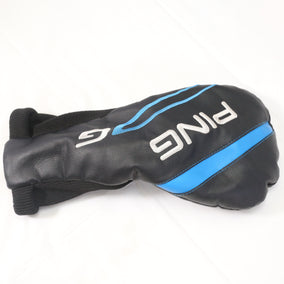 Ping G Driver Headcover Black Faux Leather Very Good Condition-Next Round