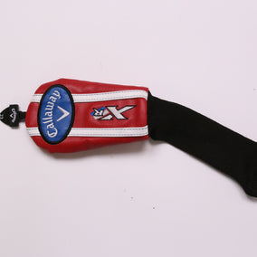 Callaway XR Hybrid Headcover Only Red Faux Leather Very Good Condition-Next Round