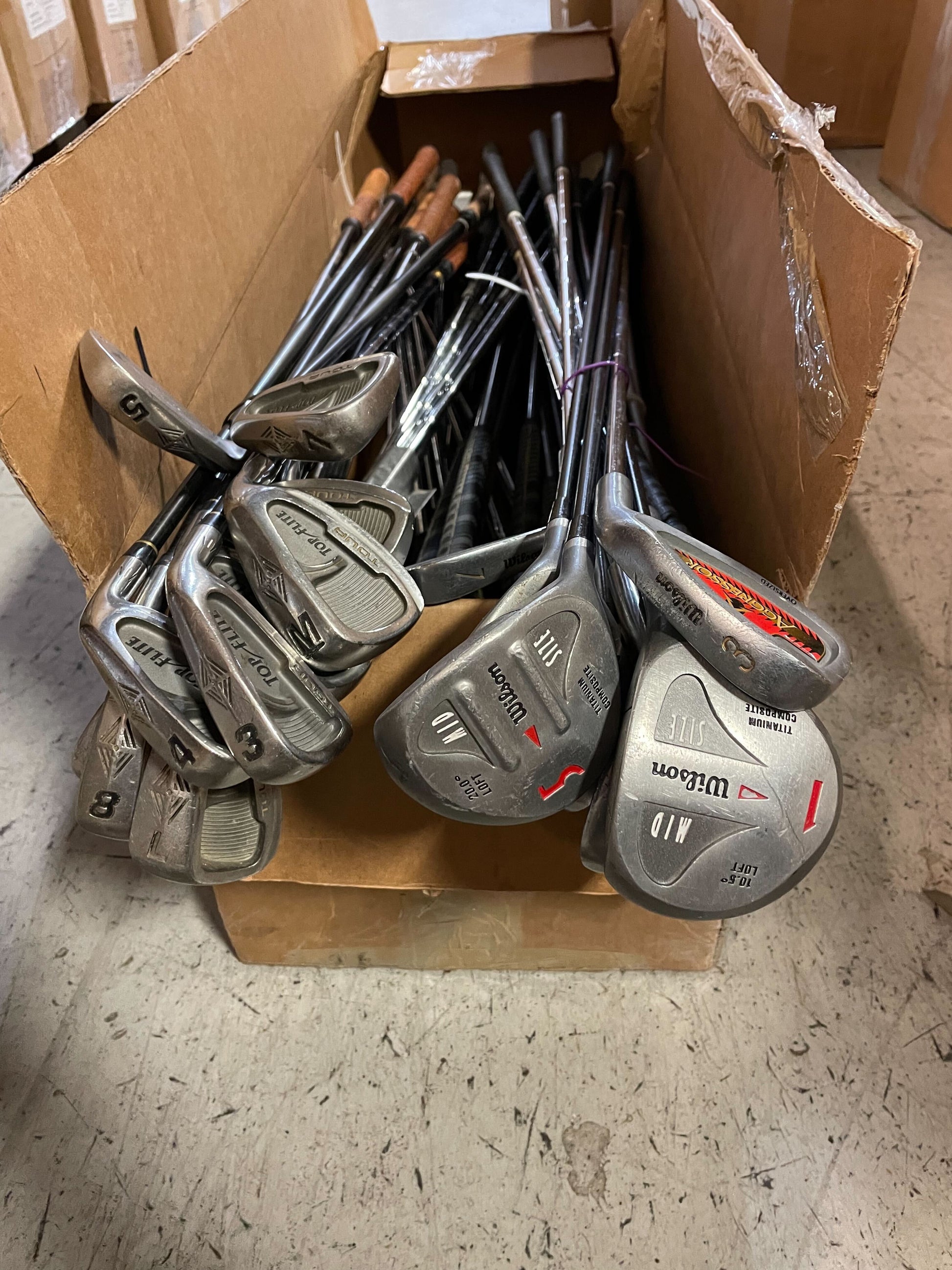 Wilson Mixed Iron Set - Right/Left - Iron Set - Various Flex-Next Round