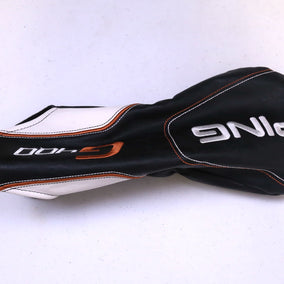 Ping G400 Driver Headcover Only Black Faux Leather Very Good Condition