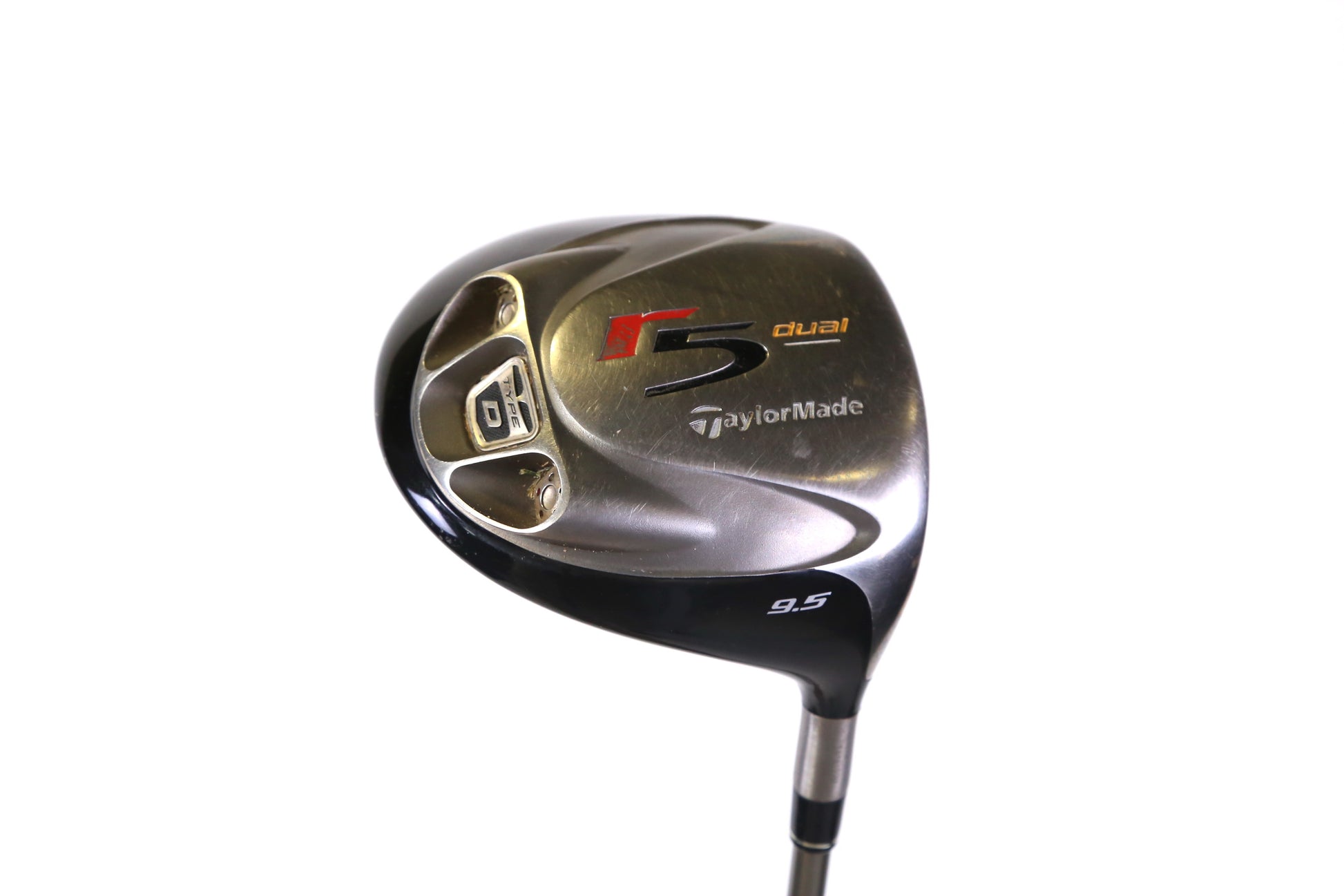 TaylorMade r5 dual Type D Driver 9.5* RH 45in Graphite Stiff Flex-Next Round