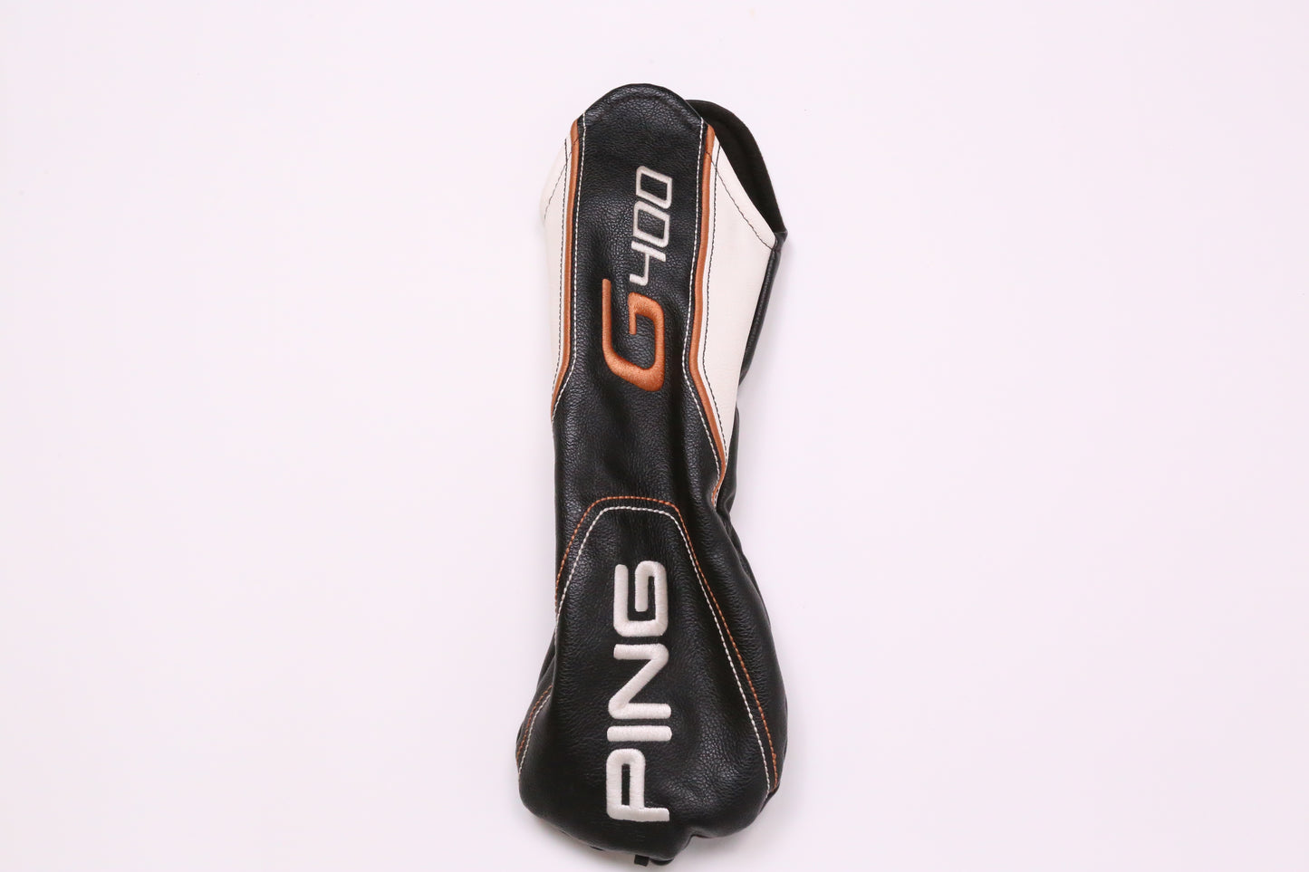 Ping G400 Fairway Headcover Only Black Faux Leather Very Good Condition-Next Round