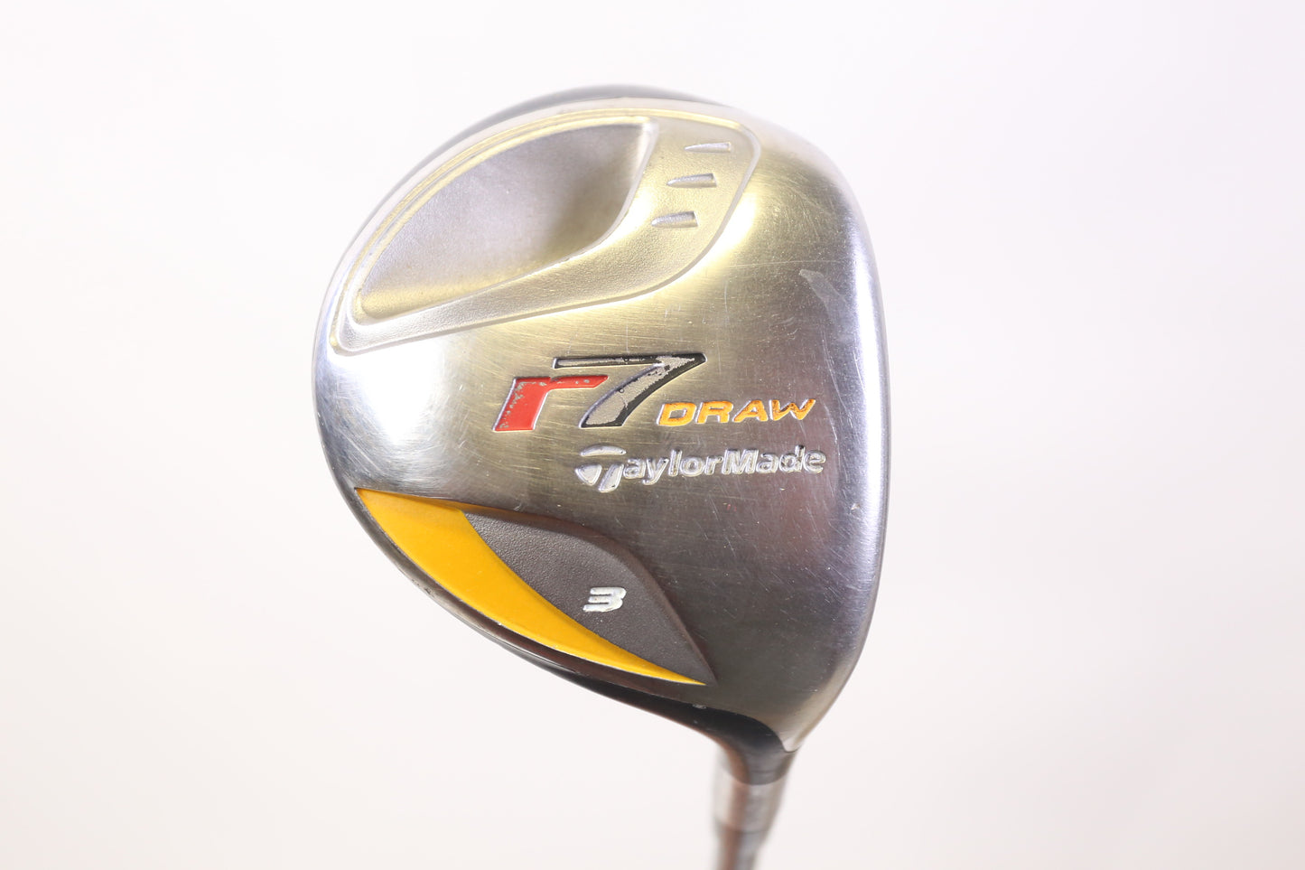Used TaylorMade r7 Draw 3-Wood - Right-Handed - 15 Degrees - Regular Flex