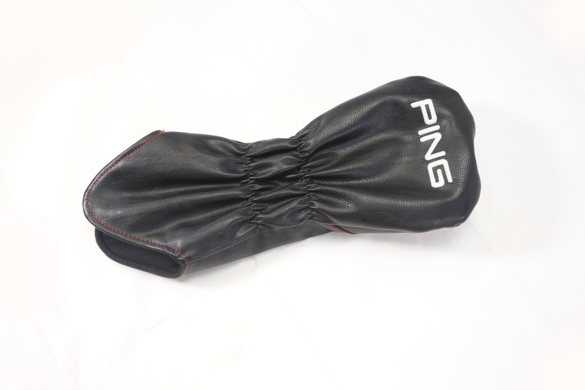 Ping G410 Driver Headcover Only Black Faux Leather Very Good Condition-Next Round