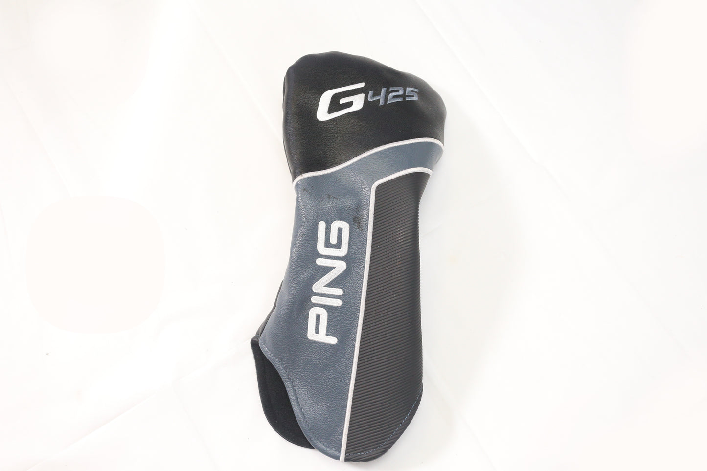Ping G425 Driver Headcover Only Black Faux Leather Very Good Condition
