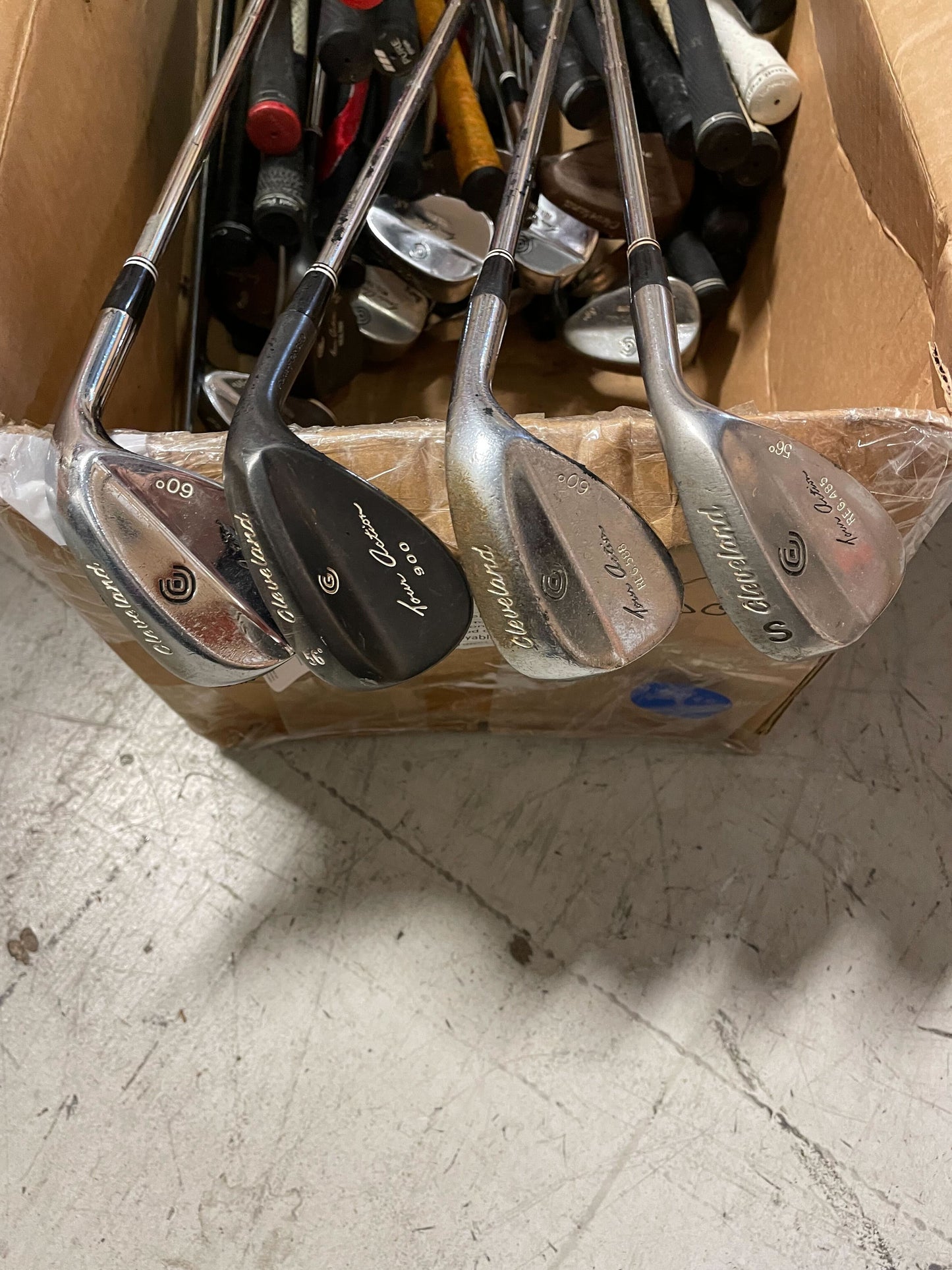 Wholesale Lot of 50 Cleveland 900 Tour Action, 588 Tour Action Wedges-Next Round