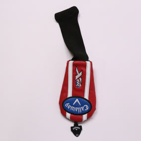 Callaway XR Hybrid Headcover Only Red Faux Leather Very Good Condition-Next Round