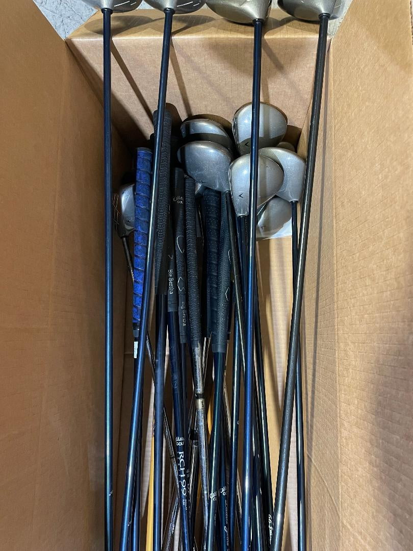 Wholesale Lot of 30 Callaway Big Bertha Steelhead Drivers Bargain-Next Round