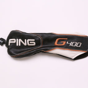 Ping G400 Fairway Headcover Only Black Faux Leather Very Good Condition